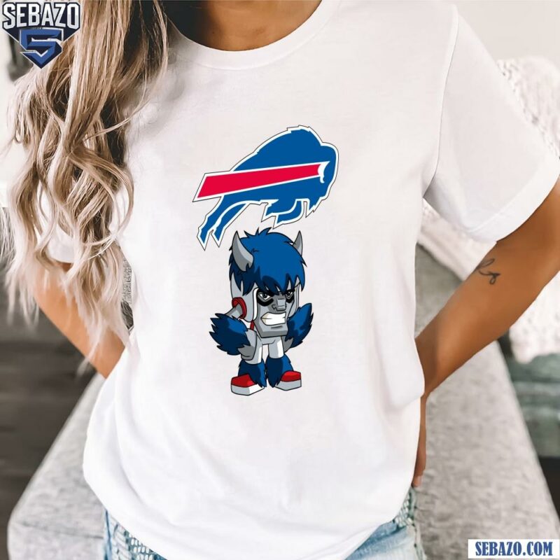 Nfl Rush Zone Buffalo Bills Cartoon Character Shirt t-shirt