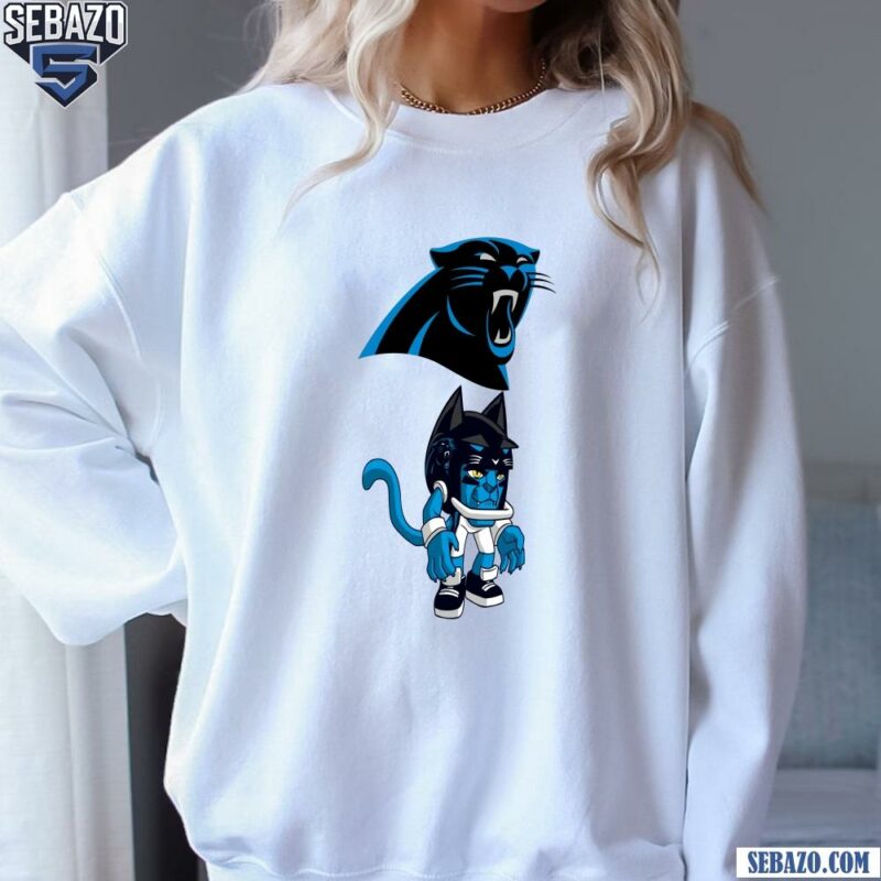 Nfl Rush Zone Carolina Panthers Cartoon Character Shirt sweatshirt