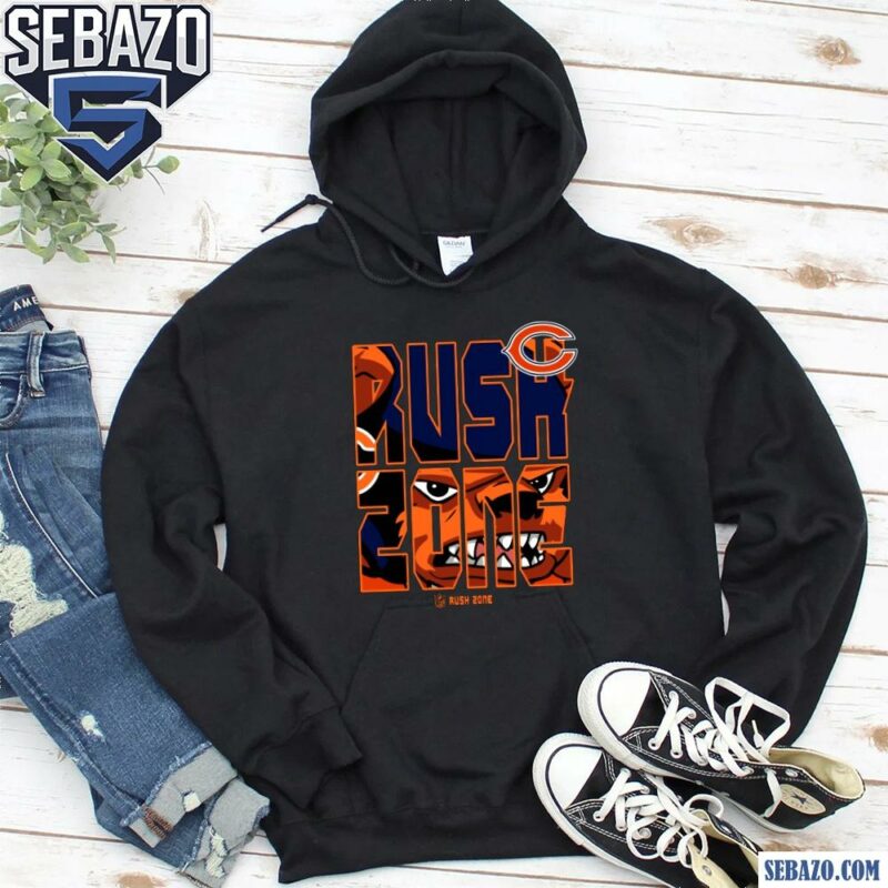 Nfl Rush Zone Cartoon Chicago Bears Football Logo Shirt hoodie