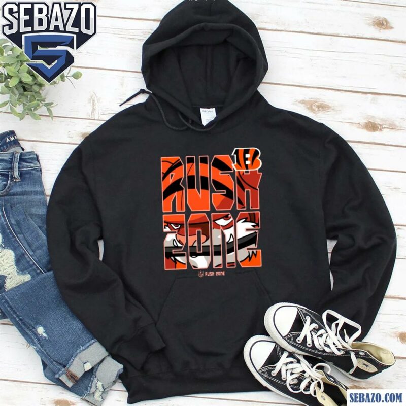 Nfl Rush Zone Cartoon Cincinnati Bengals Football Logo Shirt hoodie