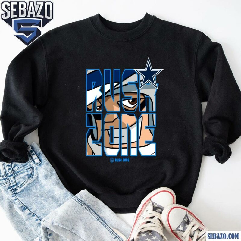 Nfl Rush Zone Cartoon Dallas Cowboys Football Logo Shirt sweatshirt