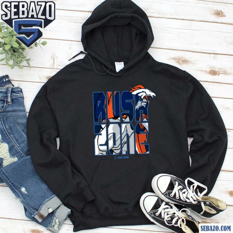 Nfl Rush Zone Cartoon Denver Broncos Football Logo Shirt hoodie