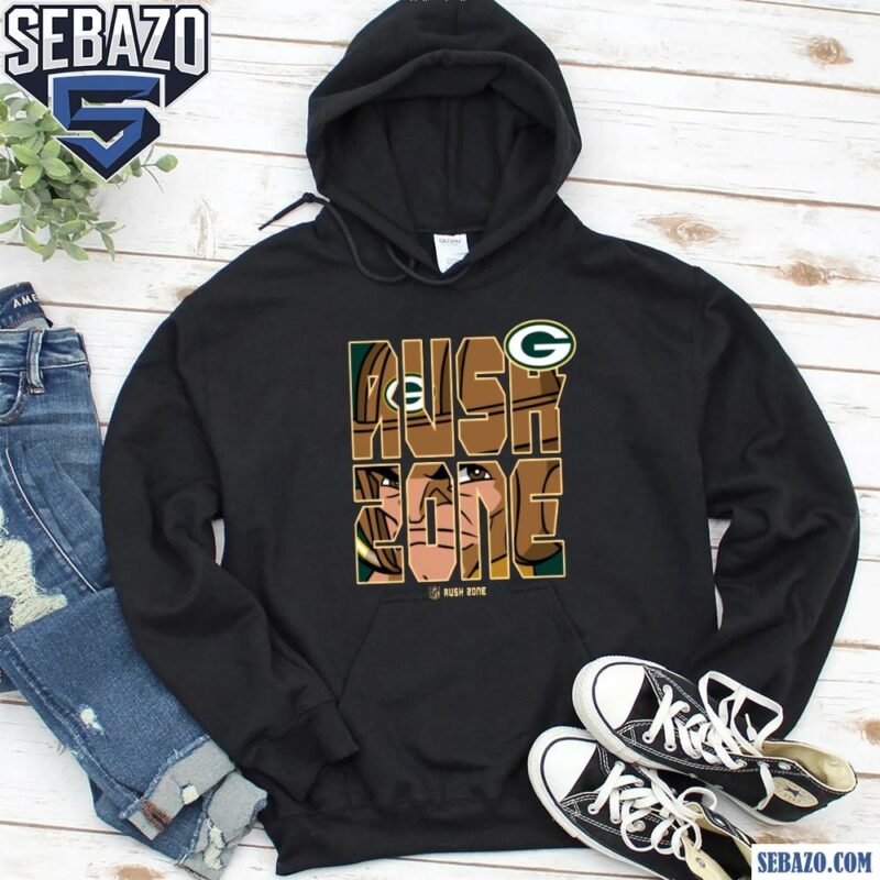 Nfl Rush Zone Cartoon Green Bay Packers Football Logo Shirt hoodie