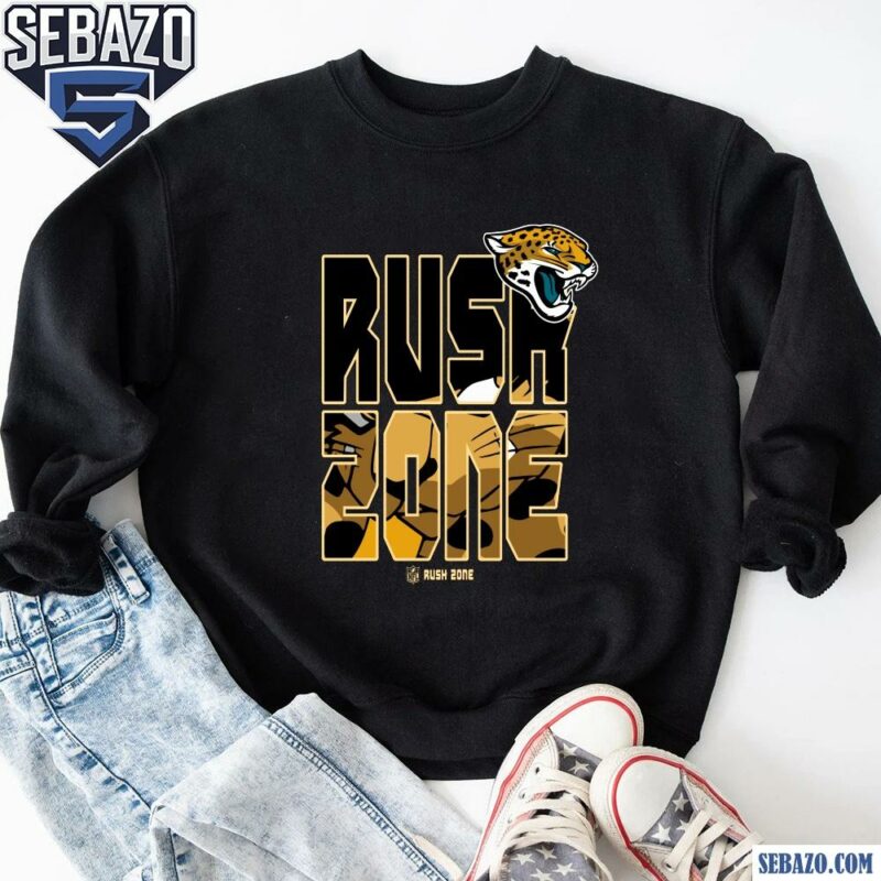 Nfl Rush Zone Cartoon Jacksonville Jaguars Football Logo Shirt sweatshirt