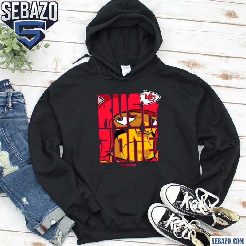 Nfl Rush Zone Cartoon Kansas City Chiefs Football Logo Shirt hoodie