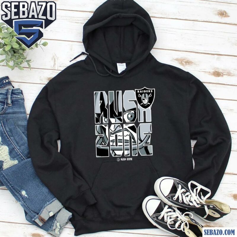 Nfl Rush Zone Cartoon Las Vegas Raiders Football Logo Shirt hoodie