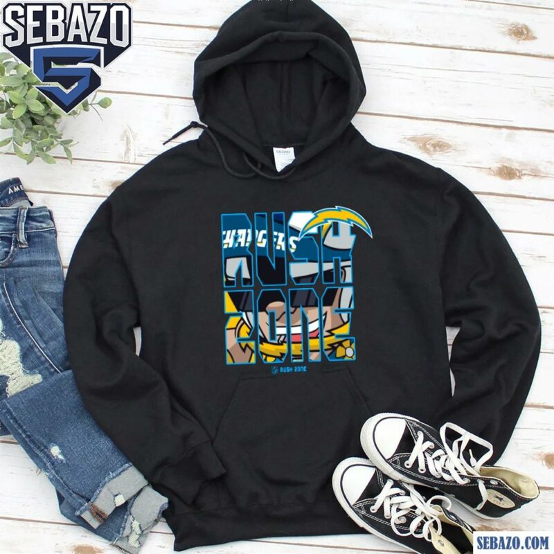 Nfl Rush Zone Cartoon Los Angeles Chargers Football Logo Shirt hoodie