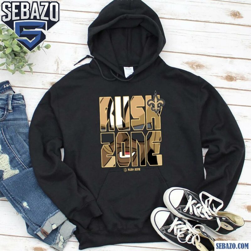 Nfl Rush Zone Cartoon New Orleans Saints Football Logo Shirt hoodie