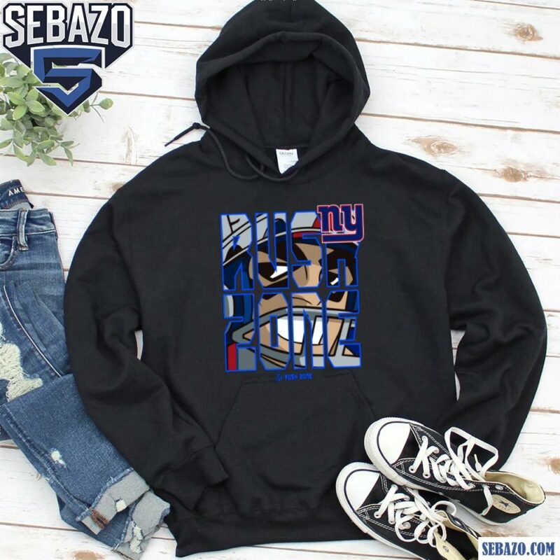 Nfl Rush Zone Cartoon New York Giants Football Logo Shirt hoodie