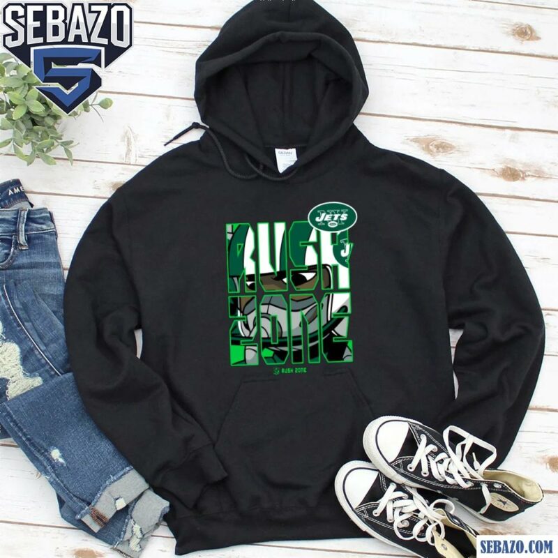 Nfl Rush Zone Cartoon New York Jets Football Logo Shirt hoodie