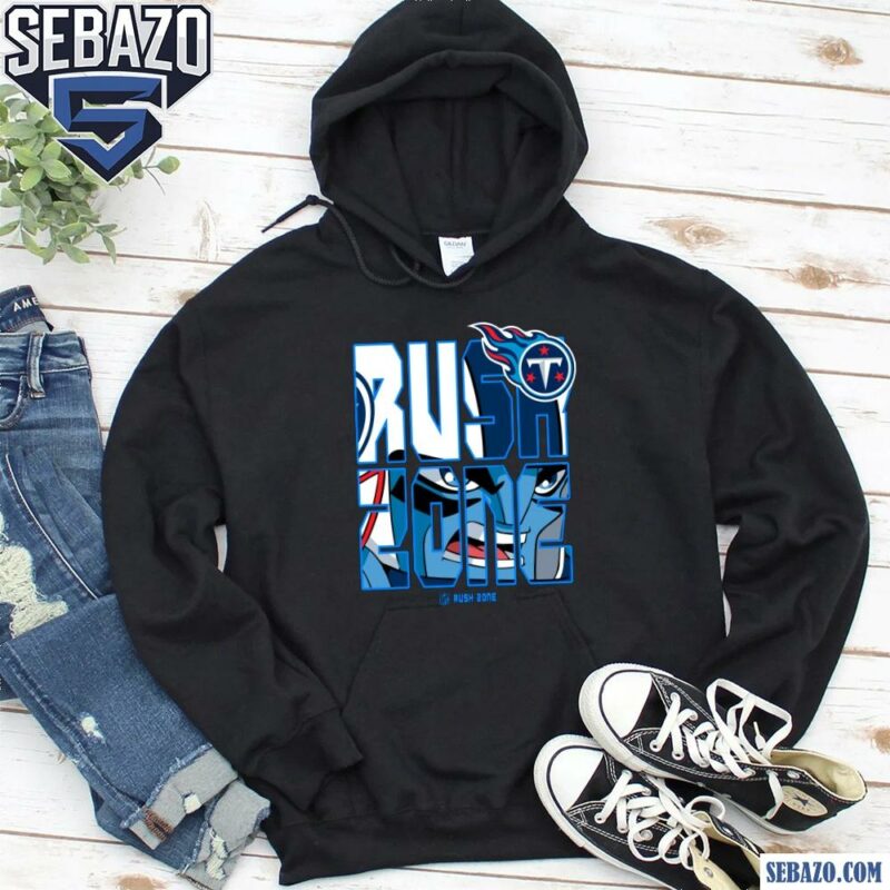 Nfl Rush Zone Cartoon Tennessee Titans Football Logo Shirt hoodie