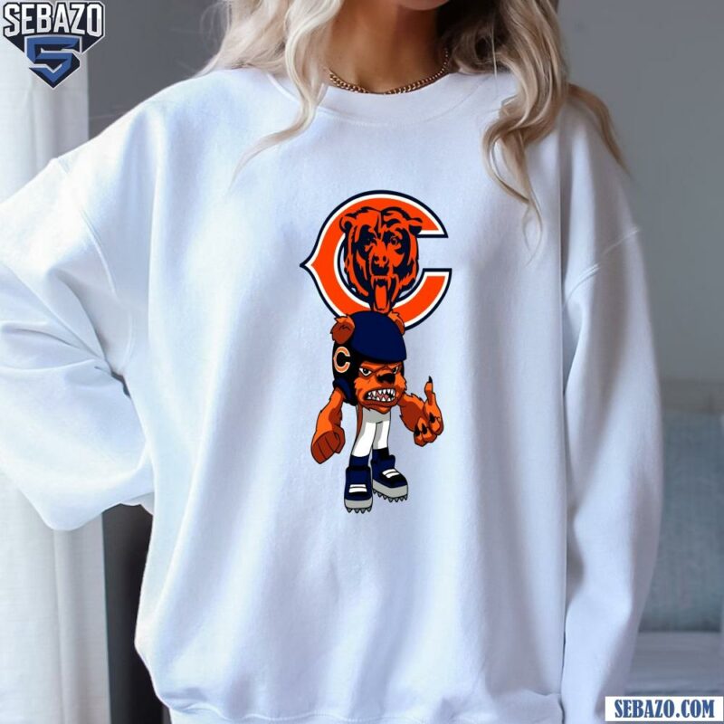 Nfl Rush Zone Chicago Bears Cartoon Character Shirt sweatshirt