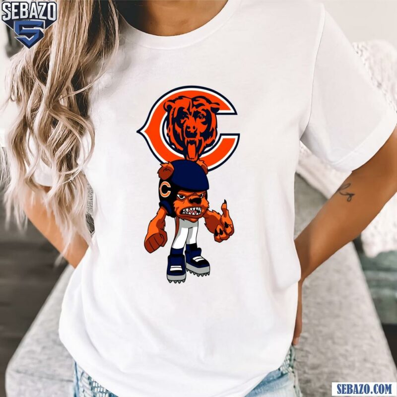 Nfl Rush Zone Chicago Bears Cartoon Character Shirt t-shirt