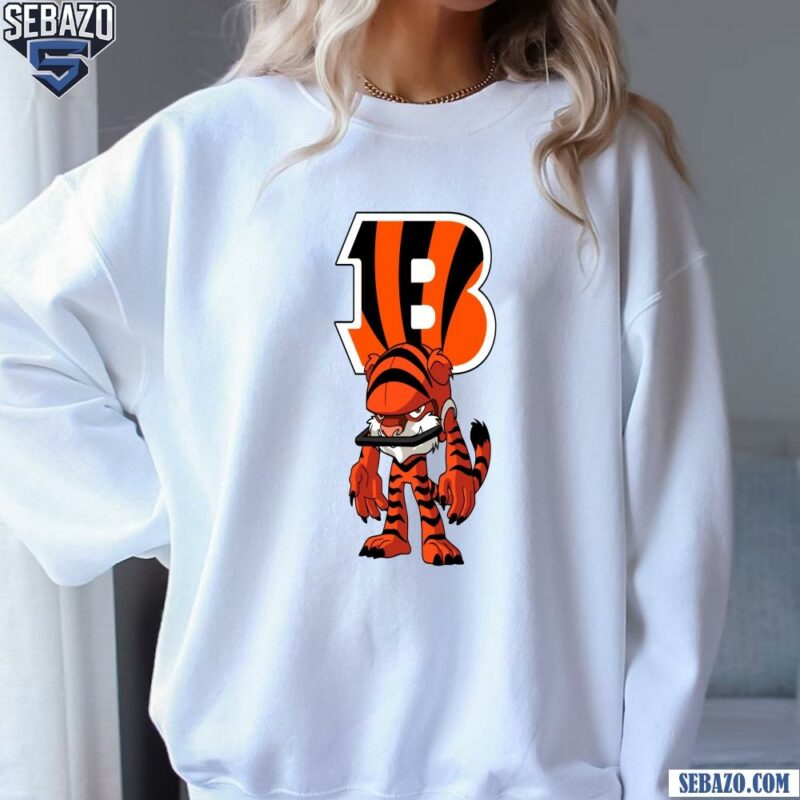 Nfl Rush Zone Cincinnati Bengals Cartoon Character Shirt sweatshirt