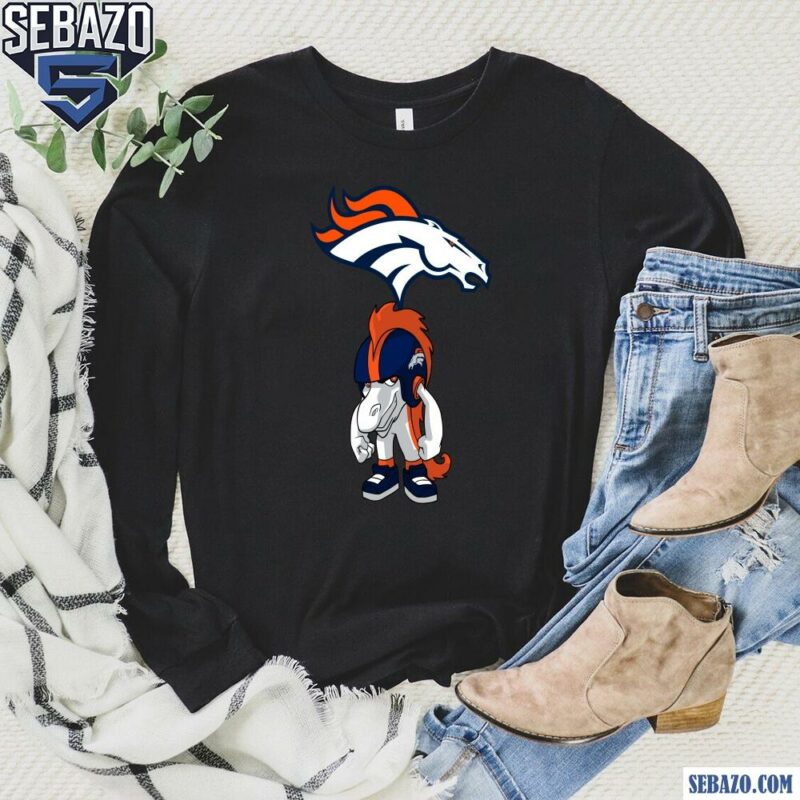 Nfl Rush Zone Denver Broncos Cartoon Character Shirt long sleeved