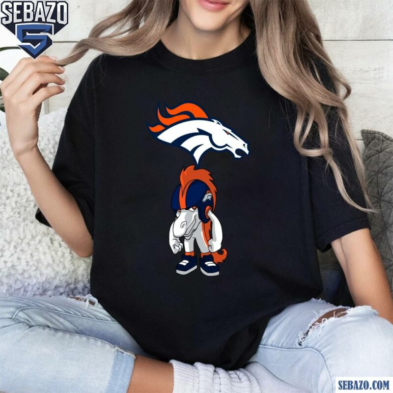 Nfl Rush Zone Denver Broncos Cartoon Character Shirt t-shirt