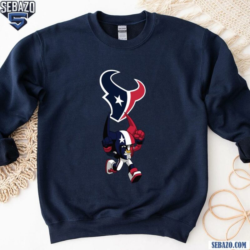 Nfl Rush Zone Houston Texans Cartoon Character Shirt sweatshirt