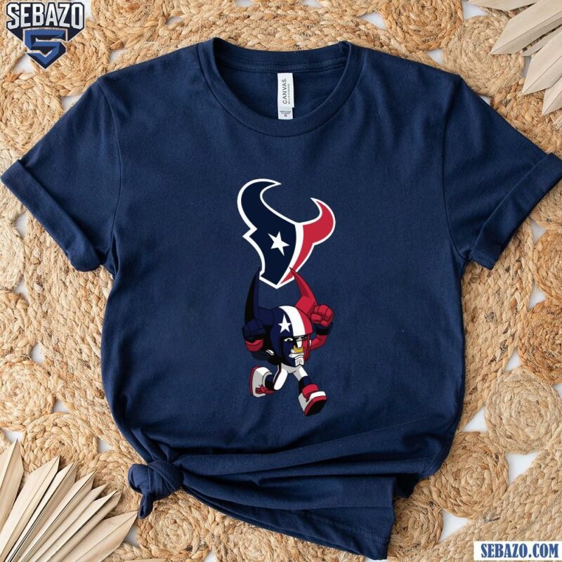 Nfl Rush Zone Houston Texans Cartoon Character Shirt t-shirt