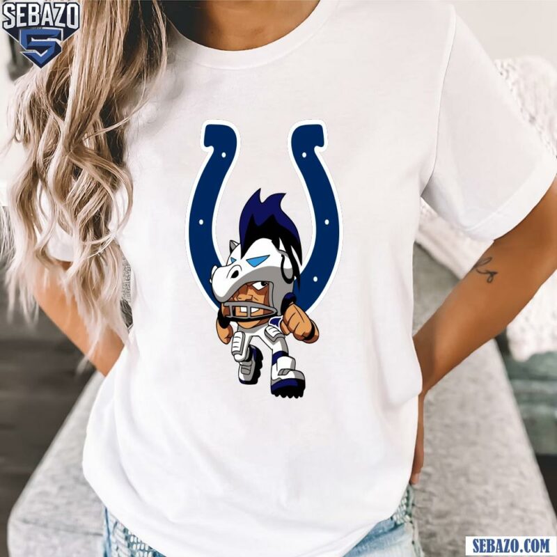 Nfl Rush Zone Indianapolis Colts Cartoon Character Shirt t-shirt