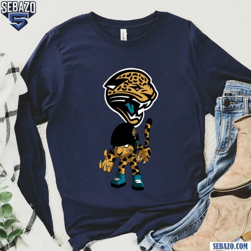 Nfl Rush Zone Jacksonville Jaguars Cartoon Character Shirt long sleeved