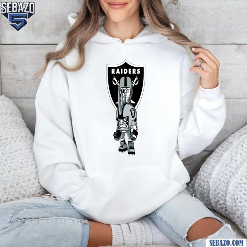 Nfl Rush Zone Las Vegas Raiders Cartoon Character Shirt hoodie