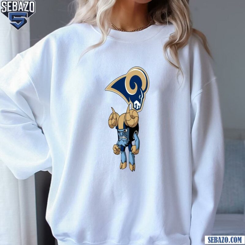 Nfl Rush Zone Los Angeles Rams Cartoon Character Shirt sweatshirt