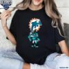 Nfl Rush Zone Miami Dolphins Cartoon Character Shirt t-shirt