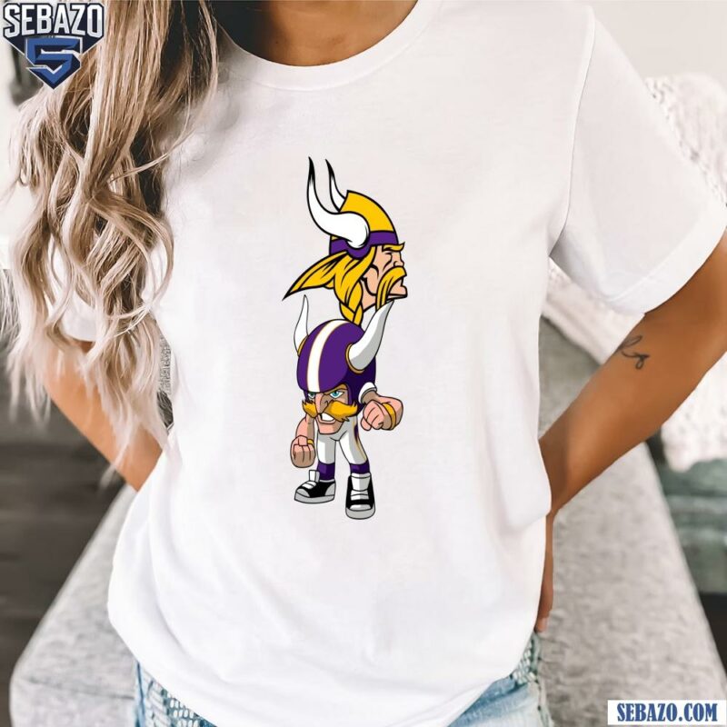 Nfl Rush Zone Minnesota Vikings Cartoon Character Shirt t-shirt