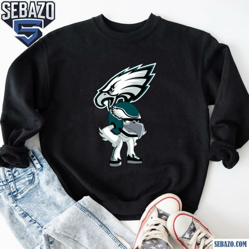 Nfl Rush Zone Philadelphia Eagles Cartoon Character Shirt sweatshirt