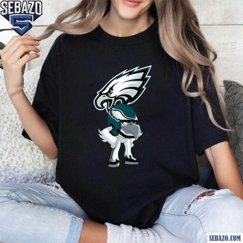 Nfl Rush Zone Philadelphia Eagles Cartoon Character Shirt t-shirt