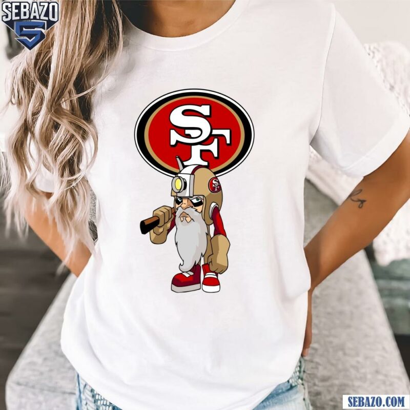 Nfl Rush Zone San Francisco 49Ers Cartoon Character Shirt t-shirt