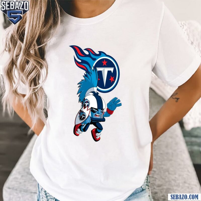 Nfl Rush Zone Tennessee Titans Cartoon Character Shirt t-shirt