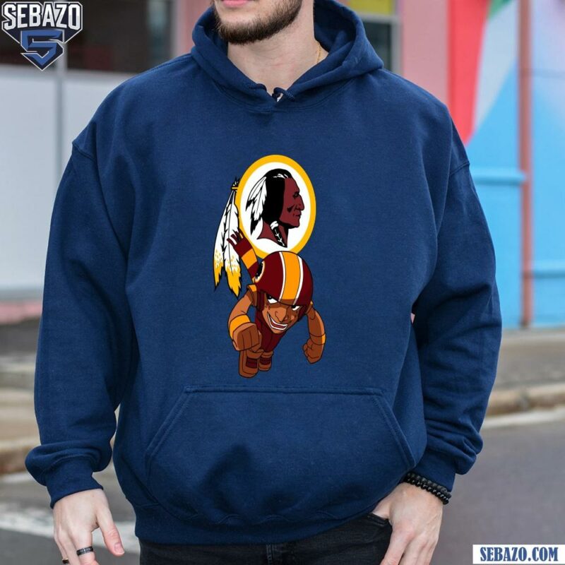 Nfl Rush Zone Washington Commanders Cartoon Character Shirt hoodie