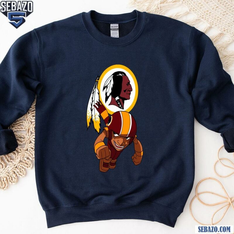 Nfl Rush Zone Washington Commanders Cartoon Character Shirt sweatshirt