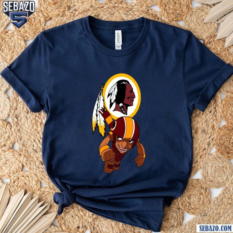 Nfl Rush Zone Washington Commanders Cartoon Character Shirt t-shirt