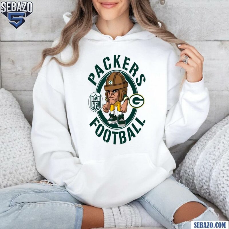 Packers Football Nfl Rush Zone Cartoon Character Shirt hoodie