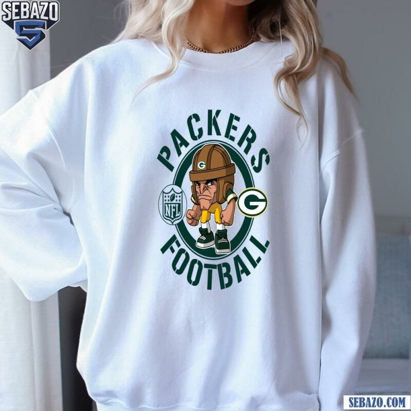 Packers Football Nfl Rush Zone Cartoon Character Shirt sweatshirt