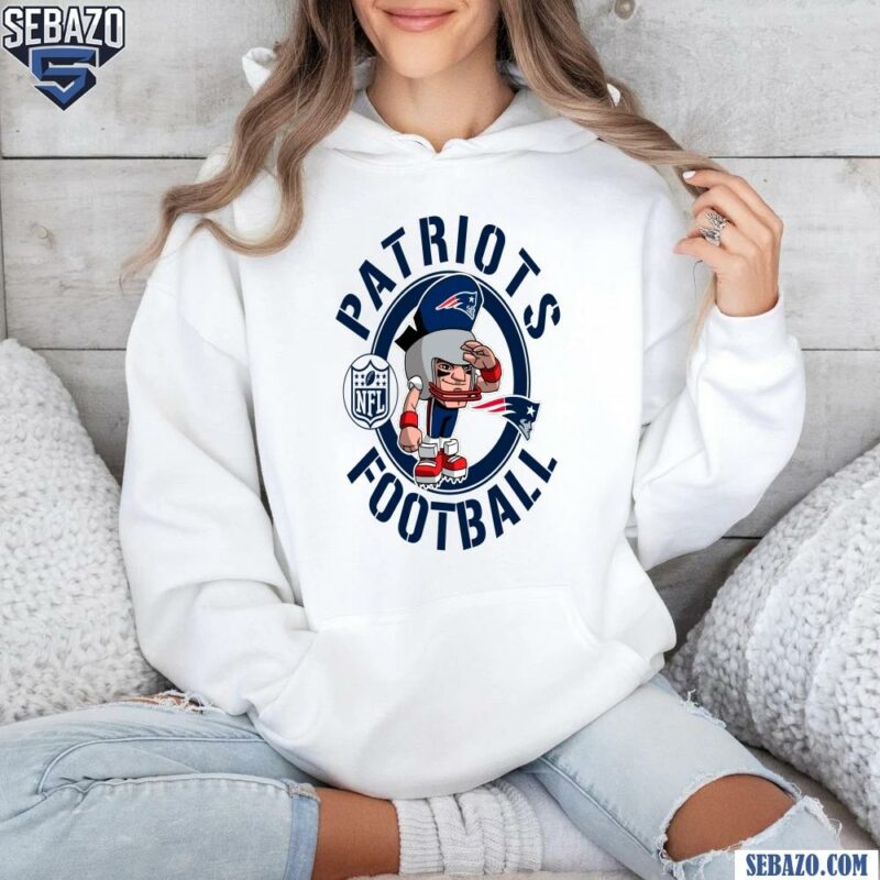 Patriots Football Nfl Rush Zone Cartoon Character Shirt hoodie