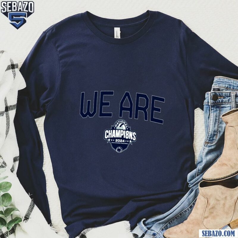 Penn State Nittany Lions 2024 National Champions Shirt long sleeved