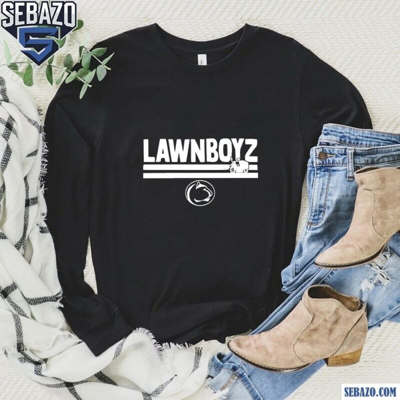 Penn State Nittany Lions Football Lawn Boyz Shirt long sleeved