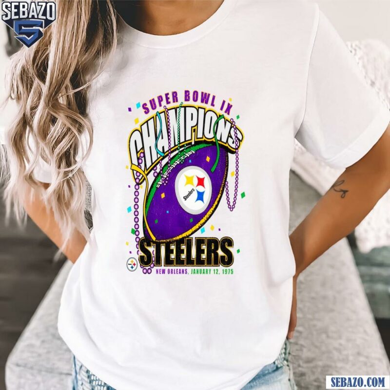 Pittsburgh Steelers Super Bowl Ix Champions Shirt t-shirt