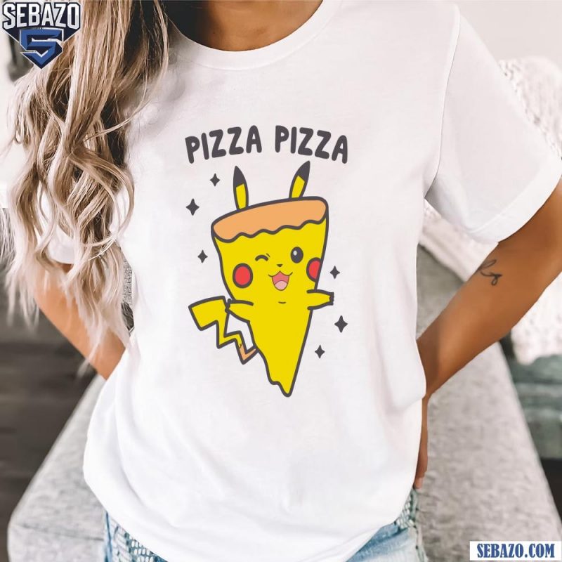 Pizza Pizza Pikachu Parody Shirt t-shirt