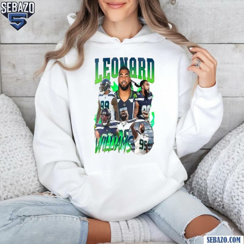 Retro Leonard William Seattle Seahawks Football Players Shirt hoodie