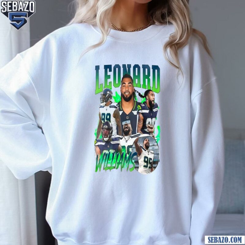 Retro Leonard William Seattle Seahawks Football Players Shirt sweatshirt