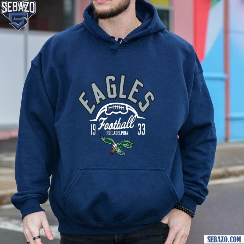 Retro Philadelphia Eagles Half Ball Logo Est 1933 Shirt hoodie