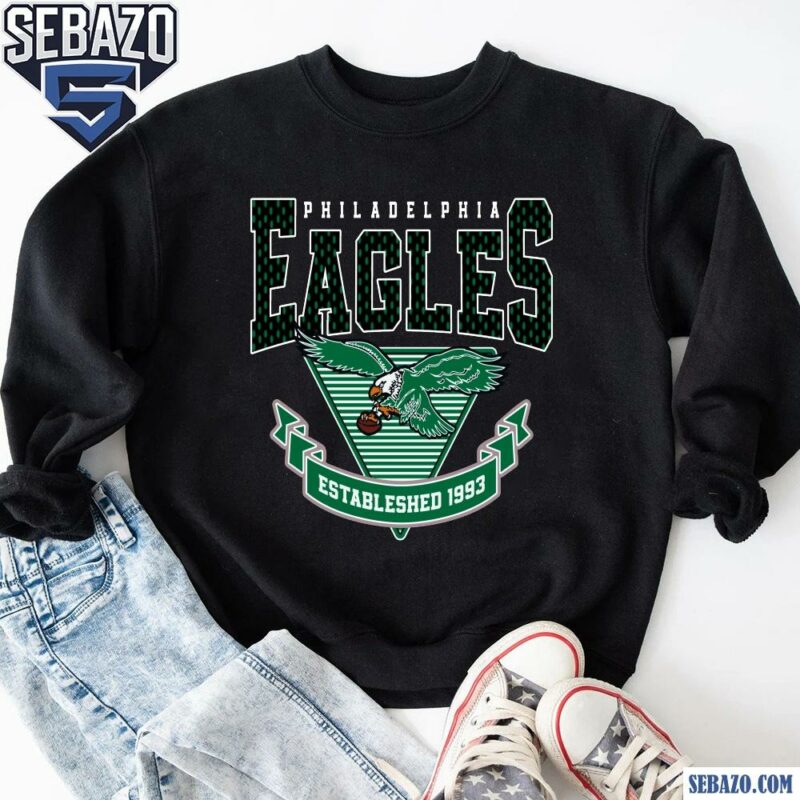 Retro Philadelphia Eagles Vintage Logo Est 1933 Shirt sweatshirt