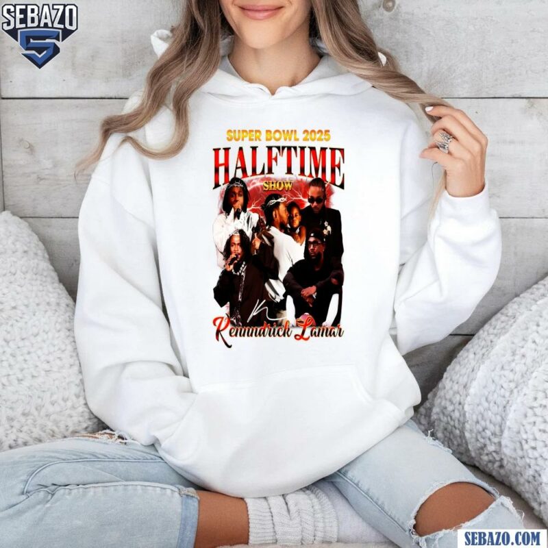 Retro Vintage Super Bowl 2025 Halftime Show Kendrick Lamar Shirt hoodie