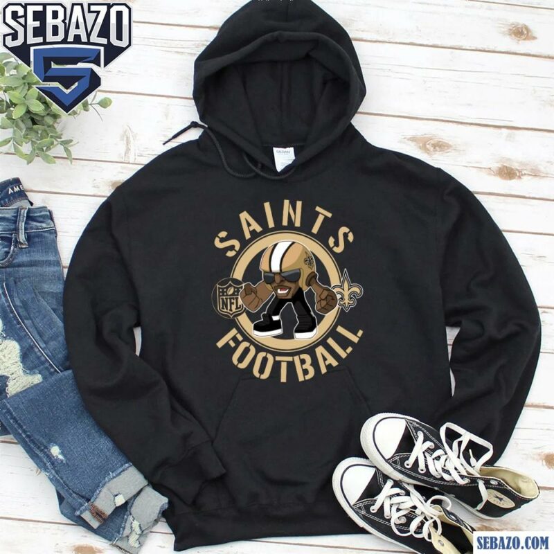 Saints Football Nfl Rush Zone Cartoon Character Shirt hoodie