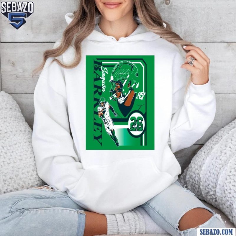 Saquon Barkley 26 Collage Frame Philadelphia Eagles Shirt hoodie