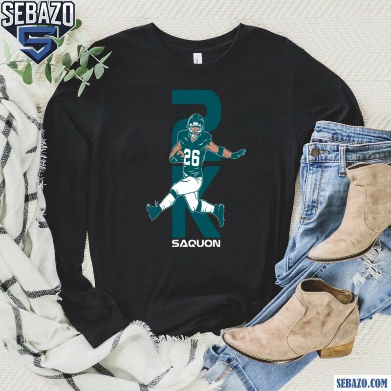 Saquon Barkley 2K Philadelphia Eagles Football Player Shirt long sleeved